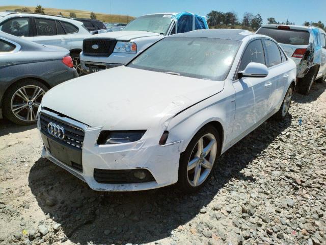 WAUMF78K69A120453 - 2009 AUDI A4 PRESTIG WHITE photo 2