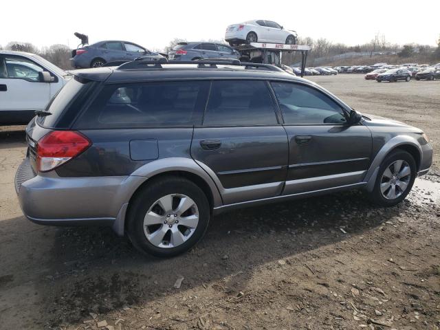 4S4BP61C197338362 - 2009 SUBARU OUTBACK 2. GRAY photo 3