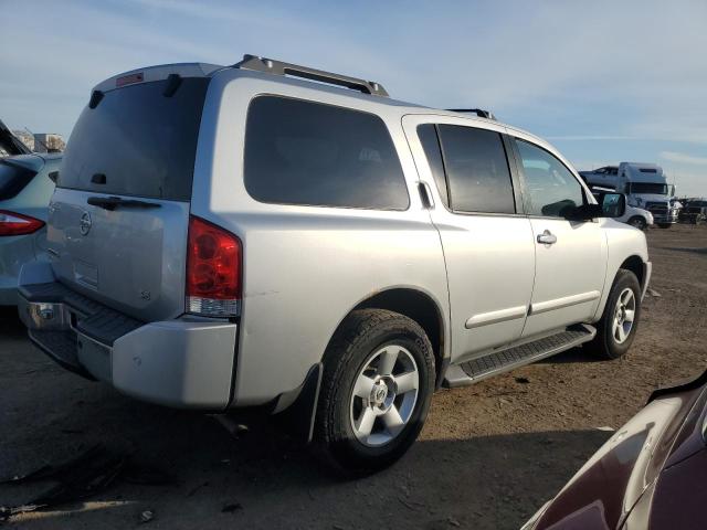 5N1AA08A04N736102 - 2004 NISSAN ARMADA SE SILVER photo 3