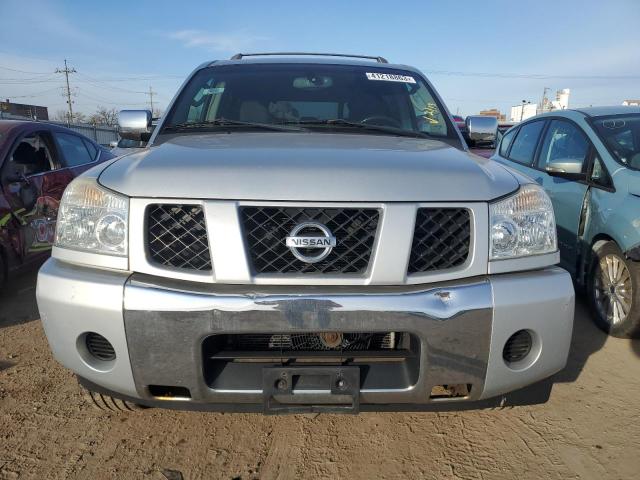 5N1AA08A04N736102 - 2004 NISSAN ARMADA SE SILVER photo 5