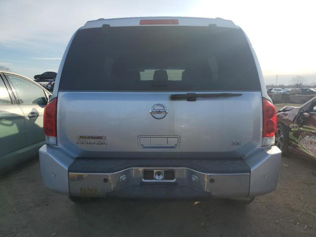 5N1AA08A04N736102 - 2004 NISSAN ARMADA SE SILVER photo 6