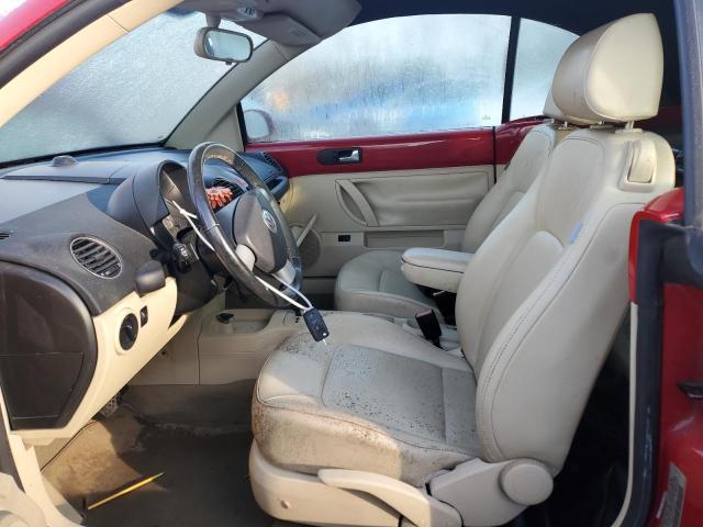 3VWRF31Y89M402058 - 2009 VOLKSWAGEN NEW BEETLE Bordeaux Foto 7