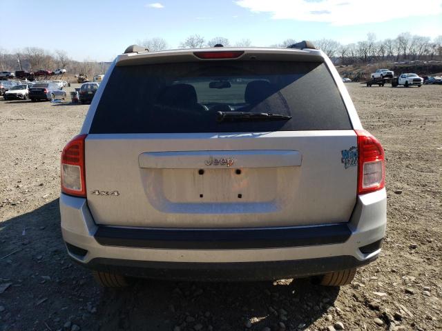 1C4NJDBB8CD625073 - 2012 JEEP COMPASS SP SILVER photo 6