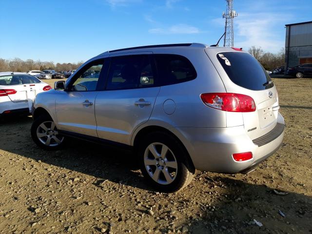 5NMSH13E78H203283 - 2008 HYUNDAI SANTA FE S SILVER photo 2