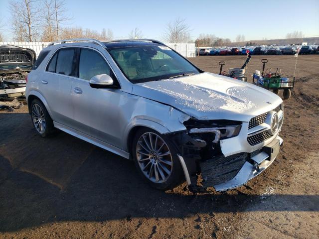 4JGFB5KBXMA410347 - 2021 MERCEDES-BENZ GLE 450 4M SILVER photo 4