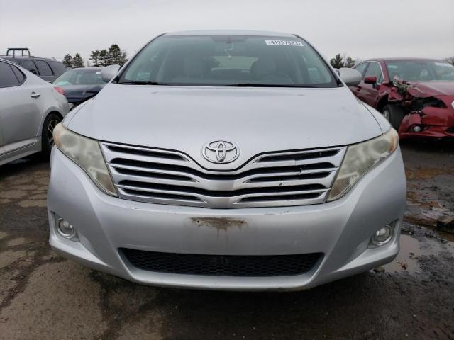 4T3BK11A69U004286 - 2009 TOYOTA VENZA SILVER photo 5