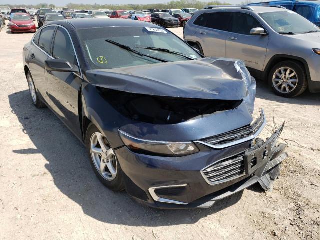 1G1ZB5ST7JF201407 - 2018 CHEVROLET MALIBU LS BLUE photo 1