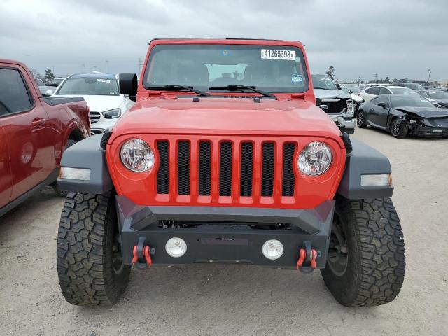 1C4HJXDG7LW335080 - 2020 JEEP WRANGLER U წითელი ფოტო 5