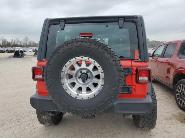 1C4HJXDG7LW335080 - 2020 JEEP WRANGLER U წითელი ფოტო 6