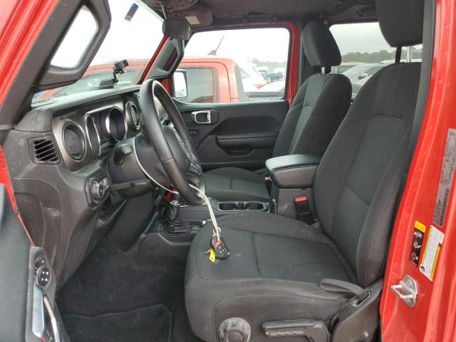 1C4HJXDG7LW335080 - 2020 JEEP WRANGLER U წითელი ფოტო 7