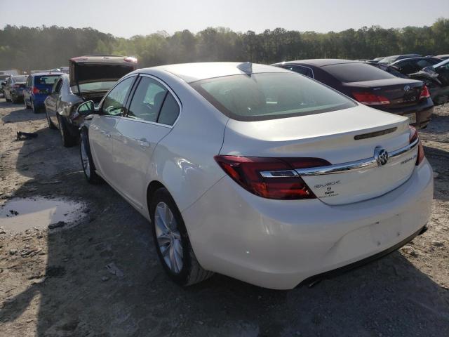 2G4GK5EX3F9142350 - 2015 BUICK REGAL CREAM photo 3