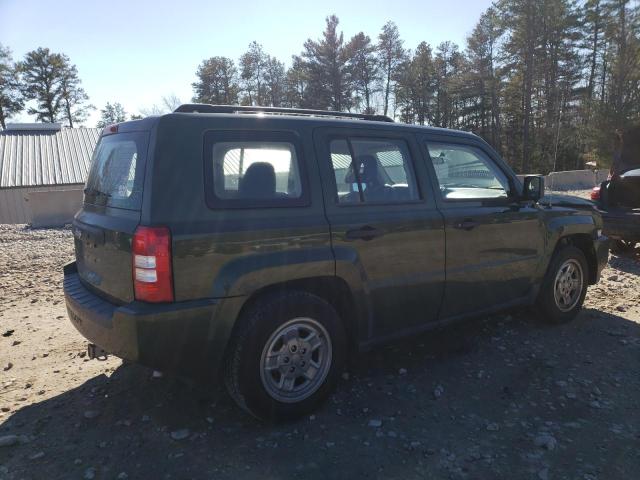 1J4FT28B29D207704 - 2009 JEEP PATRIOT SP GREEN photo 3