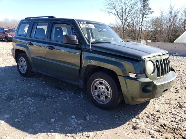 1J4FT28B29D207704 - 2009 JEEP PATRIOT SP GREEN photo 4