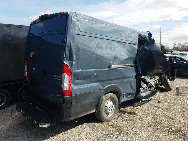 3C6MRVJG7ME536612 - 2021 RAM PROMASTER 蓝色 照片 4
