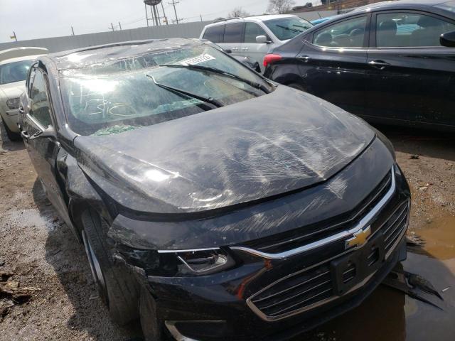 1G1ZB5ST2JF282798 - 2018 CHEVROLET MALIBU LS BLACK photo 1