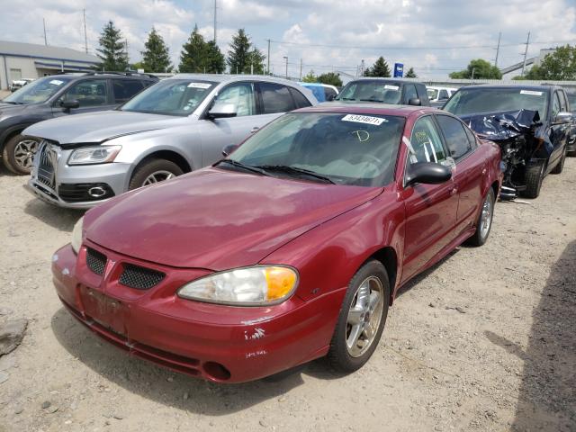 1G2NF52E24M594443 - 2004 PONTIAC GRAND AM S RED photo 2