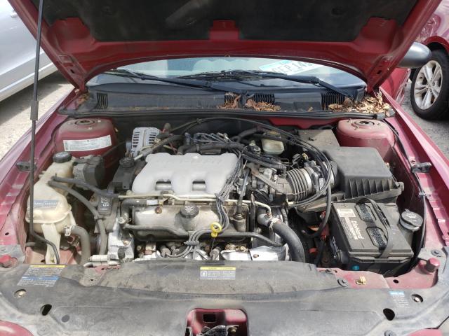 1G2NF52E24M594443 - 2004 PONTIAC GRAND AM S RED photo 7