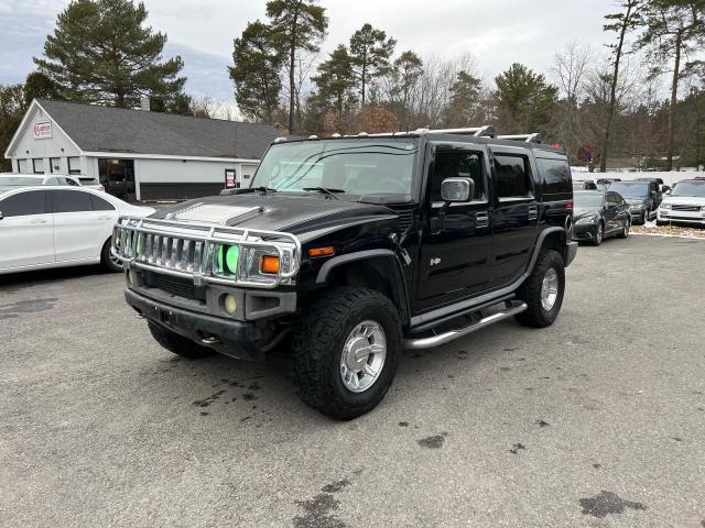 5GRGN23U35H123955 - 2005 HUMMER H2 BLACK photo 2