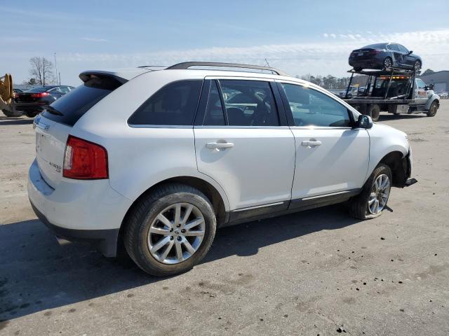 2FMDK4KC4DBC50500 - 2013 FORD EDGE LIMIT WHITE photo 3