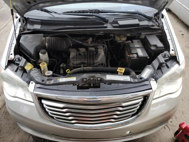 2C4RC1BG7CR339265 - 2012 CHRYSLER TOWN & COU ვერცხლისფერი ფოტო 12
