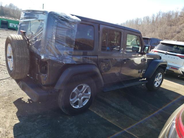 1C4HJXDG2KW616492 - 2019 JEEP WRANGLER U ნაცრისფერი ფოტო 3