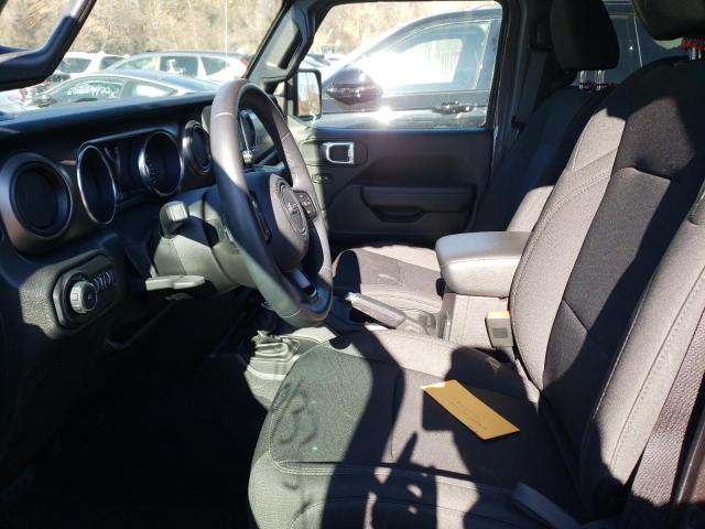 1C4HJXDG2KW616492 - 2019 JEEP WRANGLER U ნაცრისფერი ფოტო 7