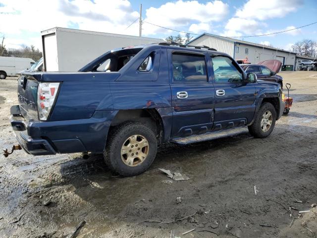 3GNEK13TX2G147234 - 2002 CHEVROLET AVALANCHE BLUE photo 3