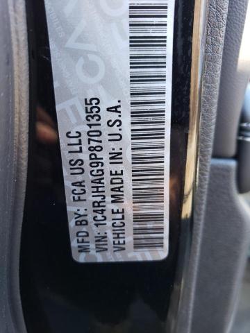 1C4RJHAG9P8701355 - 2023 JEEP GRAND CHER Siyah fotoğraf 12