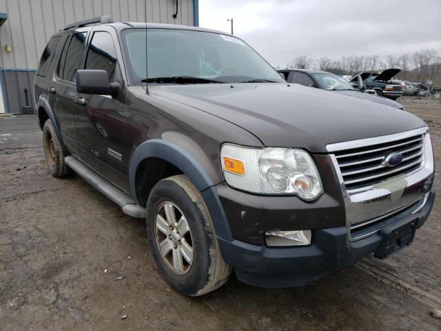 1FMEU73E27UB86410 - 2007 FORD EXPLORER GRAY photo 1