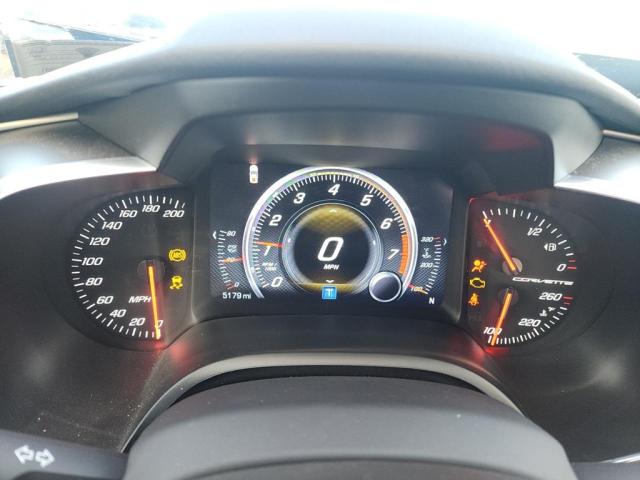 1G1YA2D71K5119922 - 2019 CHEVROLET CORVETTE S BLACK photo 5