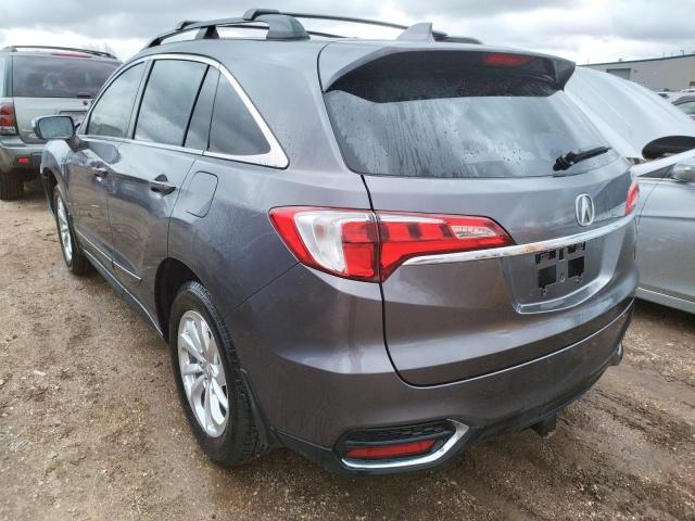 5J8TB4H50HL003040 - 2017 ACURA RDX TECHNO GRAY photo 3