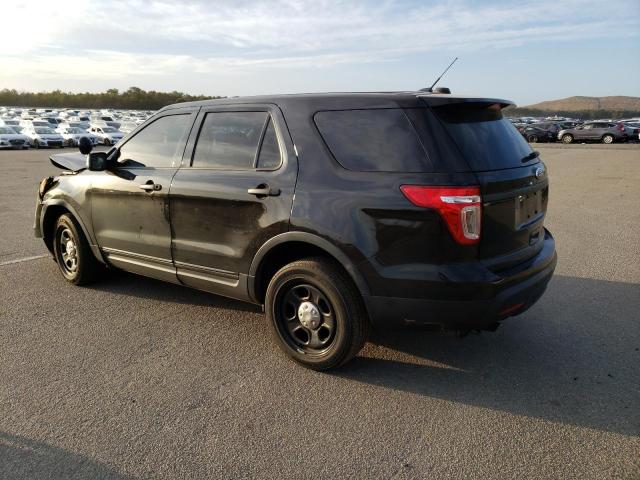 1FM5K8AR7DGC20868 - 2013 FORD EXPLORER P BLACK photo 2