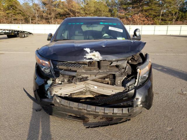 1FM5K8AR7DGC20868 - 2013 FORD EXPLORER P BLACK photo 5
