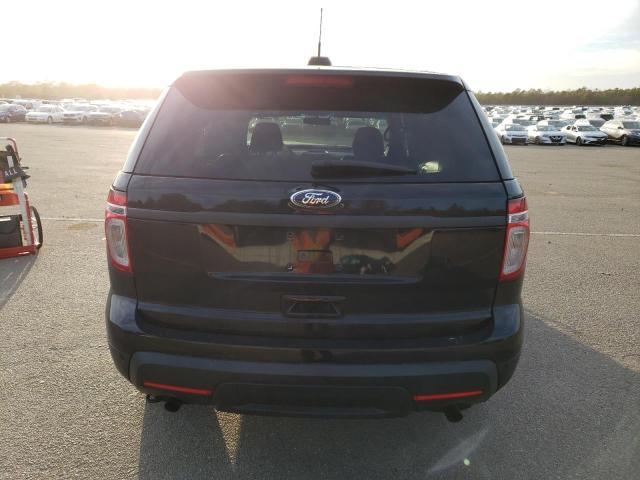 1FM5K8AR7DGC20868 - 2013 FORD EXPLORER P BLACK photo 6