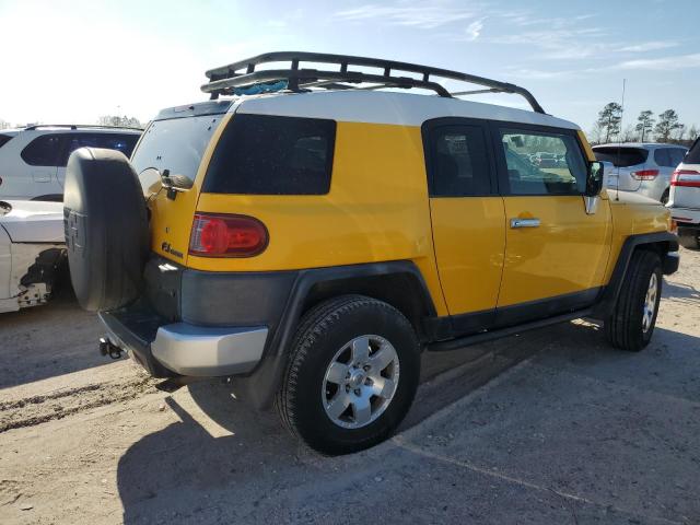 JTEBU11F670077807 - 2007 TOYOTA FJ CRUISER YELLOW photo 3