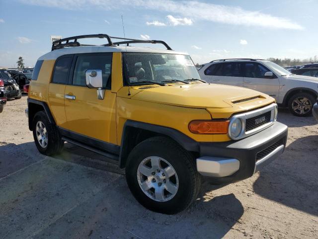 JTEBU11F670077807 - 2007 TOYOTA FJ CRUISER YELLOW photo 4