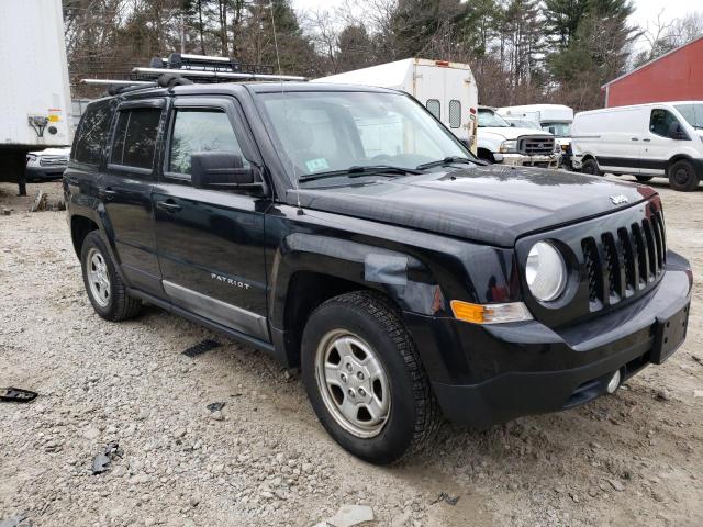 1C4NJPBA8CD627432 - 2012 JEEP PATRIOT SP BLACK photo 4