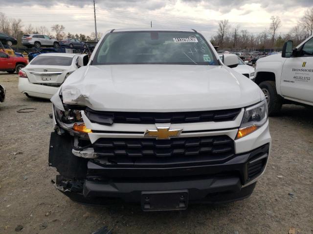 1GCGTCEN7M1269835 - 2021 CHEVROLET COLORADO L WHITE photo 5