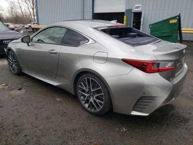 JTHHE5BC4G5014679 - 2016 LEXUS RC 350 SILVER photo 2