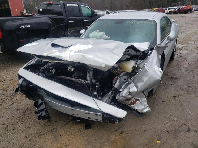 2C3CDZBT0MH546588 - 2021 DODGE CHALLENGER SILVER photo 2