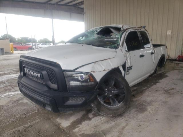 1C6RR7GG2MS548835 - 2021 RAM 1500 CLASS WHITE photo 2