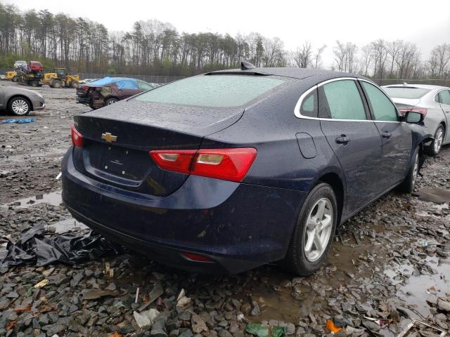 1G1ZB5ST0JF200244 - 2018 CHEVROLET MALIBU LS BLUE photo 4