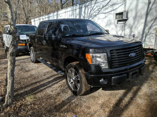 1FTFW1EF9EKF13853 - 2014 FORD F150 SUPER BLACK photo 1