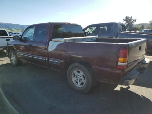 1GCEC19V81Z183338 - 2001 CHEVROLET SILVERADO BURGUNDY photo 2