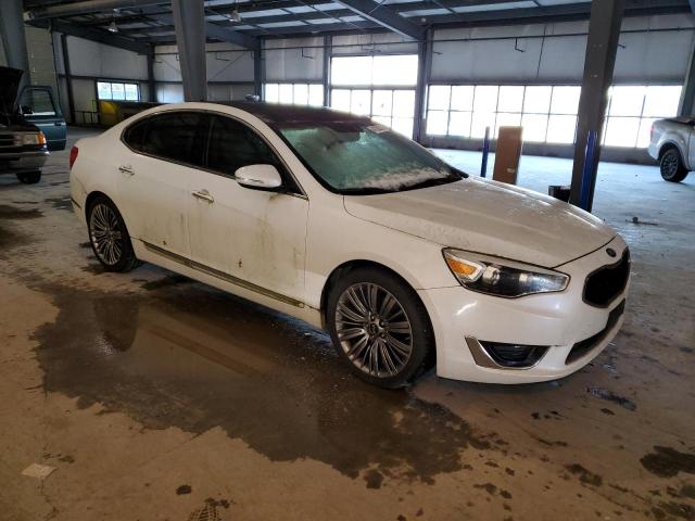 KNALN4D72E5156304 - 2014 KIA CADENZA PR WHITE photo 4