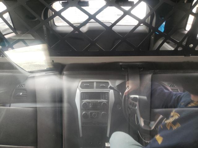 1FM5K8ARXDGC30794 - 2013 FORD EXPLORER P BLACK photo 10