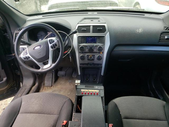 1FM5K8ARXDGC30794 - 2013 FORD EXPLORER P BLACK photo 8