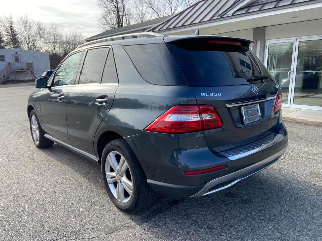 4JGDA5HBXCA020607 - 2012 MERCEDES-BENZ ML 350 4MA GRAY photo 3