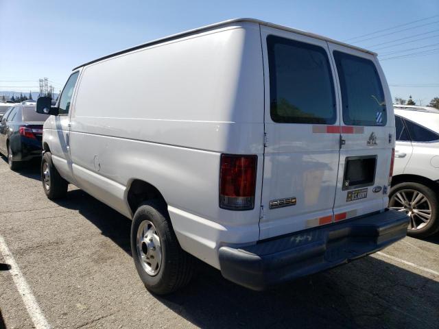 1FTNE24L48DB23750 - 2008 FORD ECONOLINE WHITE photo 2