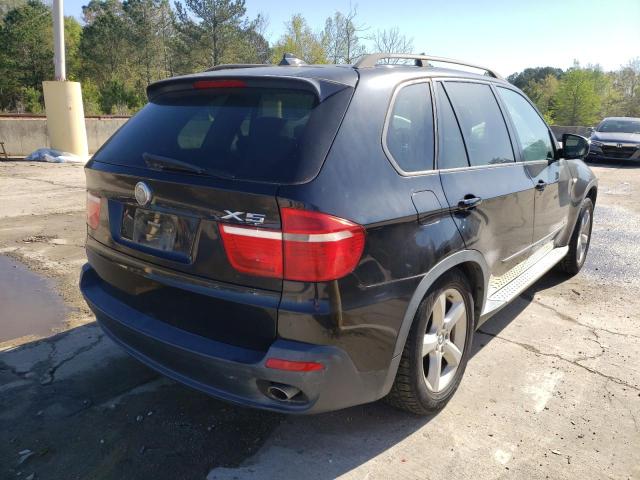 5UXFE43558L022918 - 2008 BMW X5 BLACK photo 4
